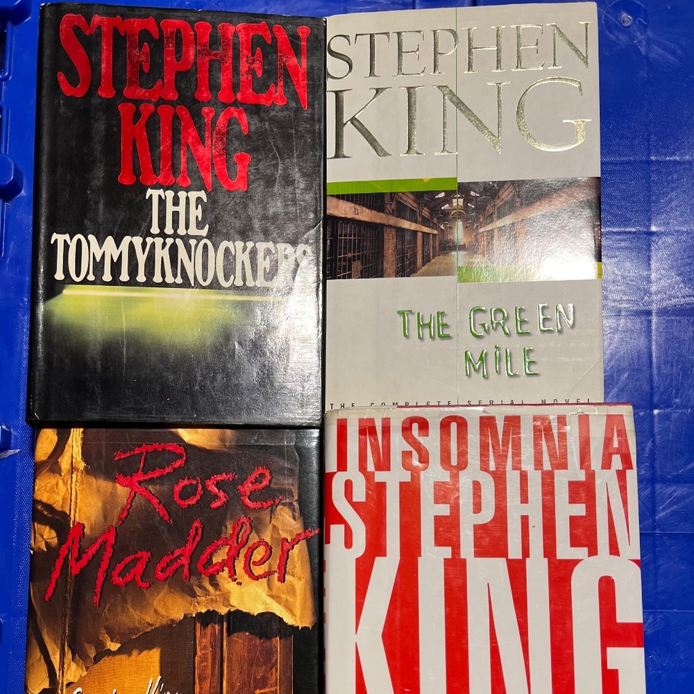 Stephen King Books like new large hardbacks